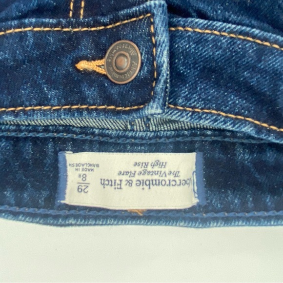 Abercrombie and Fitch The Vintage High Rise Flare size 8 size 29 - Picture 9 of 9